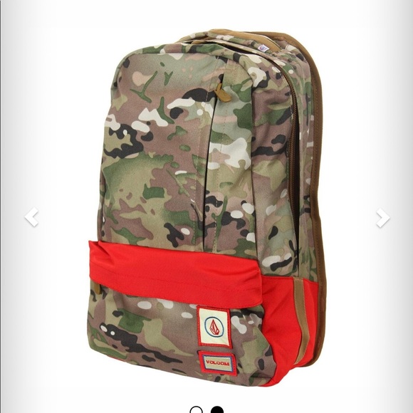 NWOT Volcom Basis Camo Backpack - Picture 4 of 15